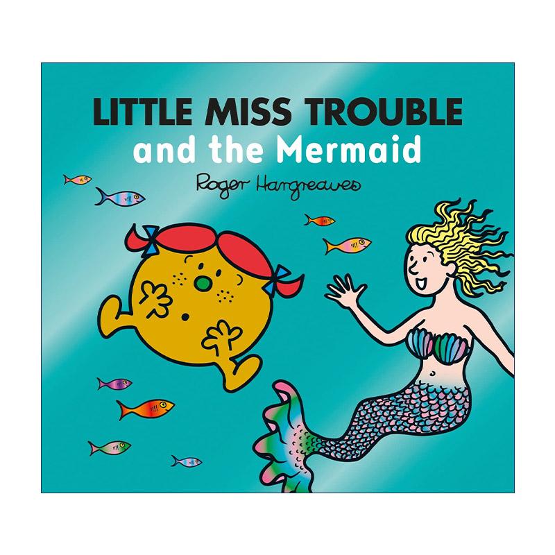 英文原版 Little Miss Trouble and the Mermaid 奇先生妙小姐魔法系列绘本 麻烦小姐和美人鱼 英文版 进口英语原版书籍