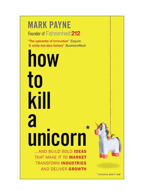 英文原版 How to Kill a Unicorn 创新者的变现力 避开百种死法 将企业创新成功率从抛硬币变成板上钉钉 英文版 进口英语原版书籍