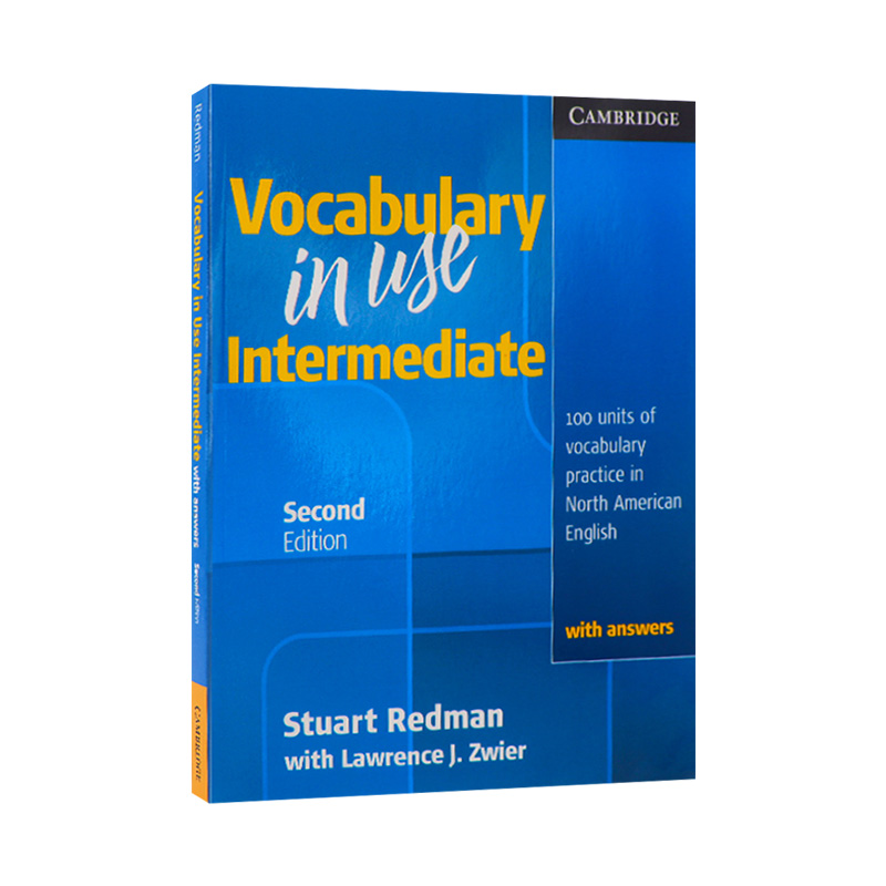 剑桥中级词汇 美式英语 第2版 Vocabulary in Use Intermediate Student's Book with Answers 英文原版 学生书配答案 英文版书籍