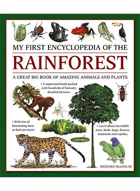 英文原版 My First Encylopedia Of The Rainforest 雨林百科 儿童科普 英文版 进口英语原版书籍