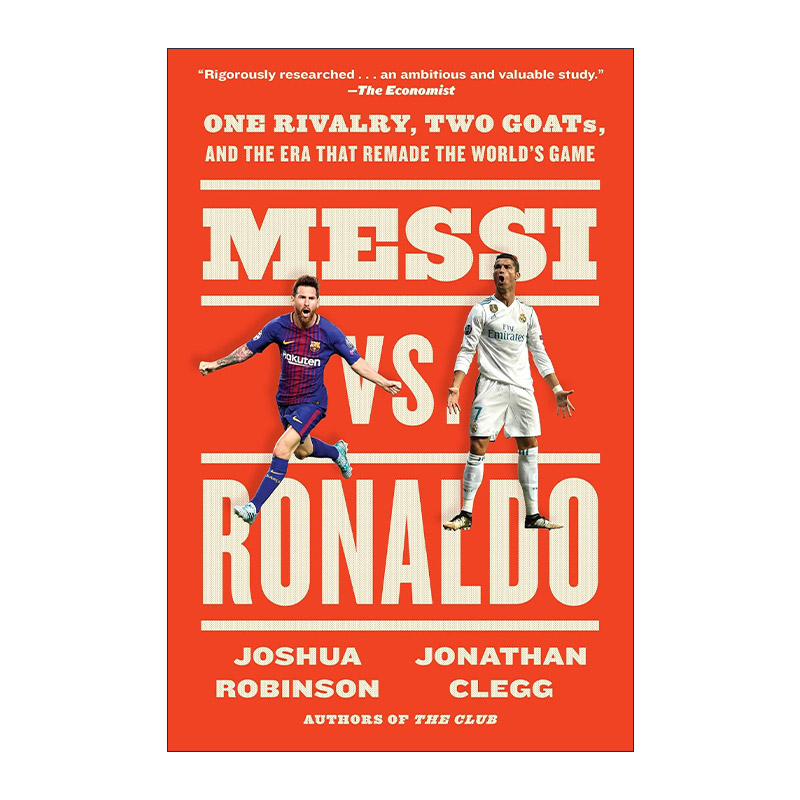 英文原版 Messi vs Ronaldo 梅西与C罗 两位巨星对手 以及重塑世界足球的时代 英文版 进口英语原版书籍