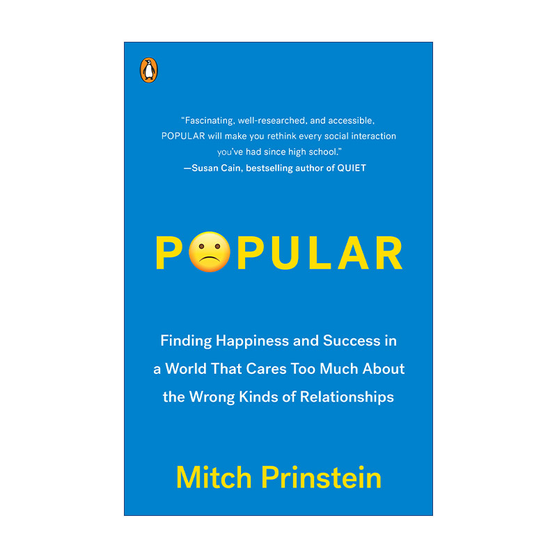 英文原版 Popular 受欢迎度 在一个注重身份地位的世界里何其重要 心理学 Mitch Prinstein 英文版 进口英语原版书籍