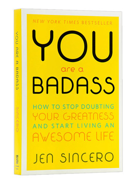 You Are a Badass你是个惯犯：如何停止怀疑自身的优点和展开美好的人生进口原版英文书籍