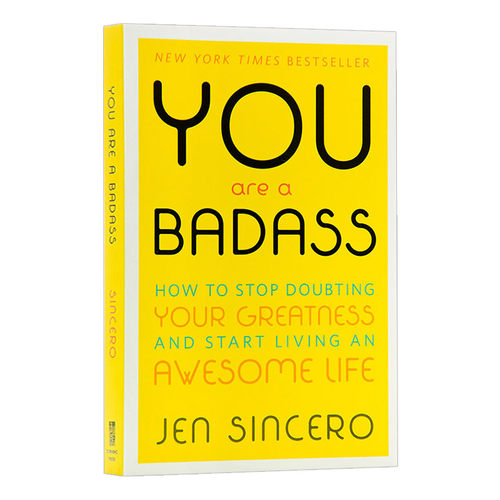 You Are a Badass你是个惯犯：如何停止怀疑自身的优点和展开美好的人生进口原版英文书籍