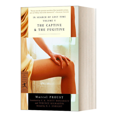 英文原版 In Search of Lost Time Volume V The Captive & The Fugitive 追忆似水年华 卷五 英文版 进口英语原版书籍