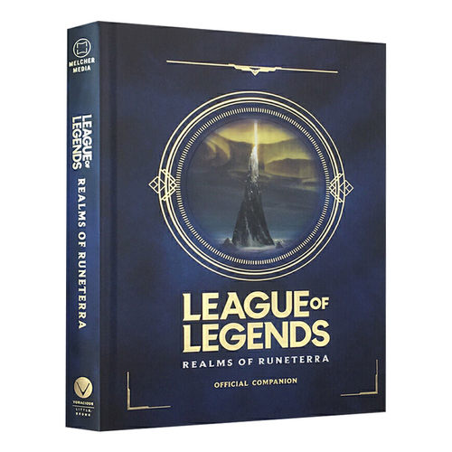 英文原版 League of Legends: Realms of Runeterra 英雄联盟：符文之地 百科全书官方设定集 英文版 进口英语书籍