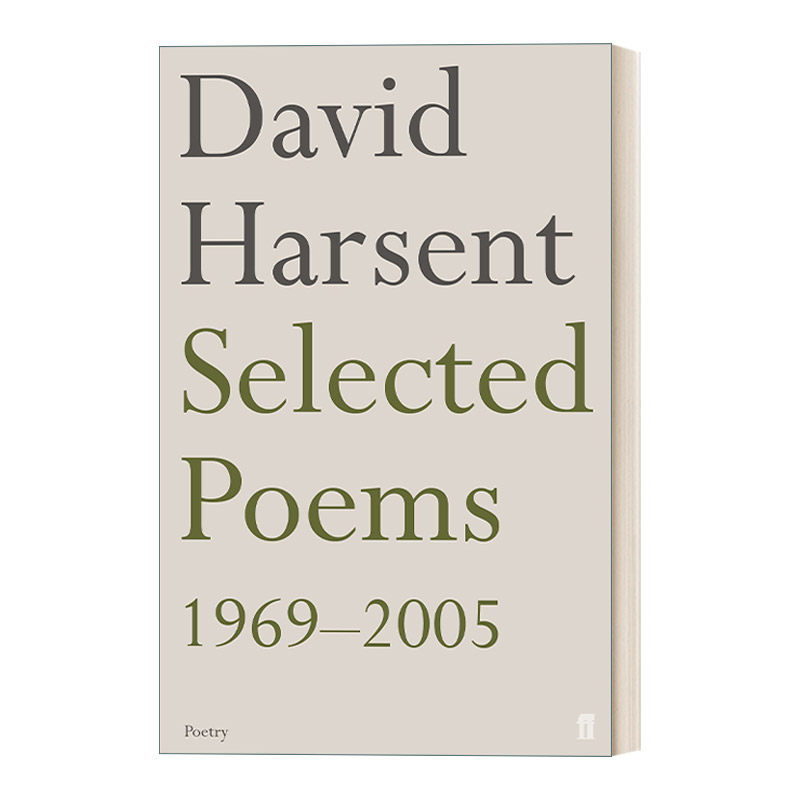 Selected Poems David Harsent 大卫·哈森特诗歌选集 艾略特诗歌奖得主进口英文原版书籍