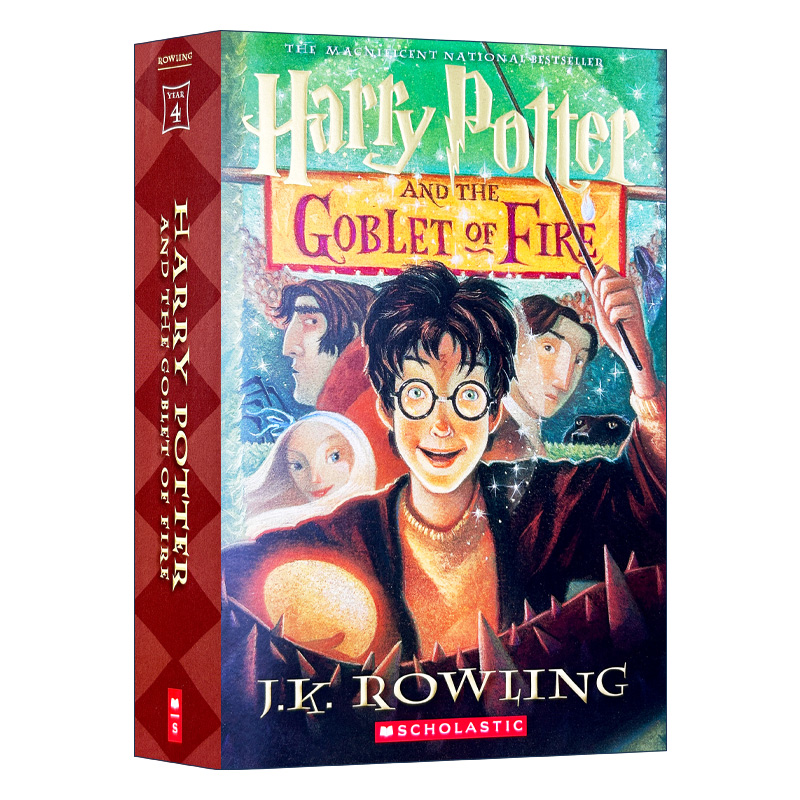 英文原版 Harry Potter and The Goblet of Fire 哈利波特与火焰杯 哈利波特4 英文版 进口英文原版书籍