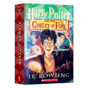 Fire Harry Goblet 英文原版 哈利波特与火焰杯 进口英文原版 and 英文版 Potter 书籍 The 哈利波特4