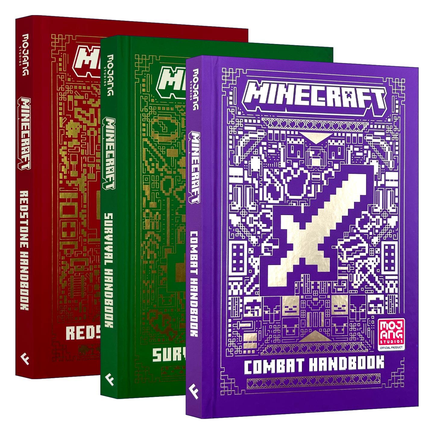 英文原版 All New Official Minecraft 我的世界 官方手册3册 精装 英文版 进口英语原版书籍