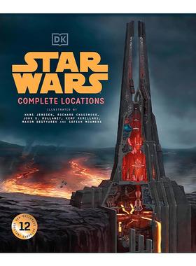 英文原版 Star Wars Complete Locations DK星球大战完整地点指南 新版精装 英文版 进口英语原版书籍