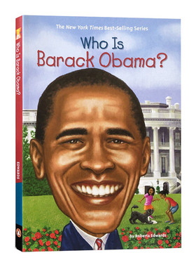 Who Is BARACK OBAMA?  (Who Was?) 谁是奥巴马？名人传记系列进口原版英文书籍