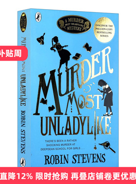 英文原版小说 Murder Most Unladylike 最不淑女的谋杀1 英文版 进口英语原版书籍