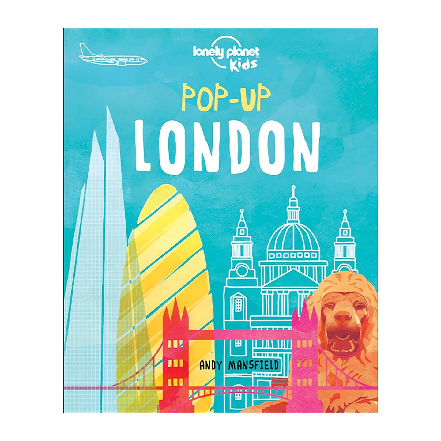 英文原版 Lonely Planet Pop-up London 伦敦 孤独星球立体书 英文版 进口英语原版书籍