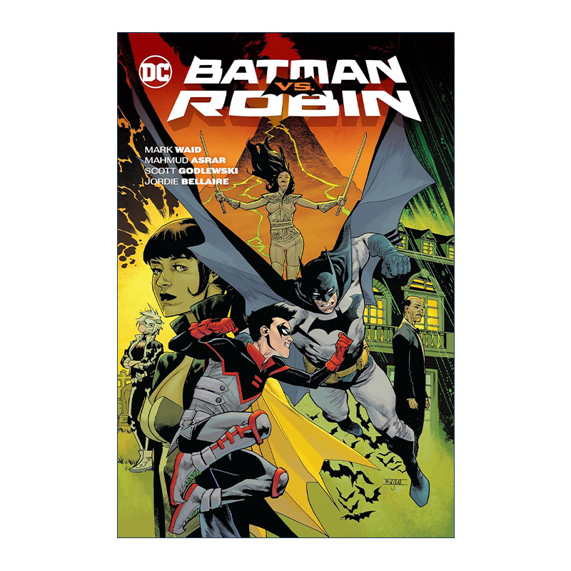 Batman vs. Robin 蝙蝠侠大战罗宾 DC漫画 精装 Mark Waid进口原版英文书籍