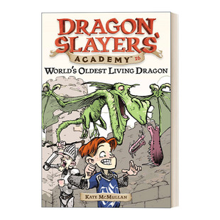 書籍 Oldest 英文版 World 英文原版 Academy 進(jìn)口英語原版 Living Dragon Slayers 從前有條噴火龍16