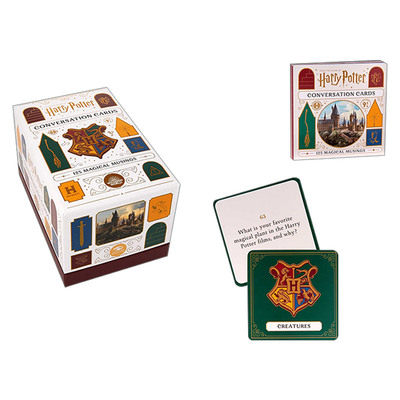 英文原版 Harry Potter: Conversation Cards 哈利波特 对话卡 JK罗琳 互动卡片 图书周边 英文版 进口英语原版书籍