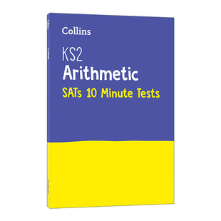英文原版 书籍 英文版 SATs Maths 进口英语原版 Minute KS2 Tests 柯林斯英国小学数学算术10分钟测试 Collins Arithmetic