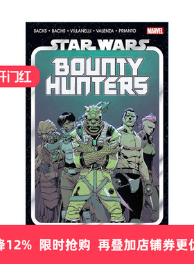 英文原版 Star Wars Bounty Hunters Vol.4 Crimson Reign 星球大战 赏金猎人 卷四 漫画 Ethan Sacks 英文版进口英语原版书籍