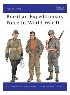 英文原版 Brazilian Expeditionary Force in World War II 二战巴西远征军 历史上的军队系列 英文版 进口英语原版书籍