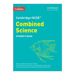 英文原版 Collins Cambridge IGCSE Combined Science Student's Book 柯林斯剑桥国际初中综合科学学生用书 第二版 进口英语书