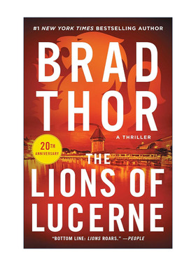 英文原版 The Lions of Lucerne 卢塞恩的狮子们 特工斯科特系列 悬疑小说 英文版 进口英语原版书籍