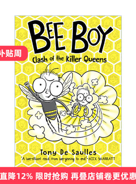 Bee Boy: Clash Killer Queens 蜜蜂小孩 女王的刺客进口原版英文书籍