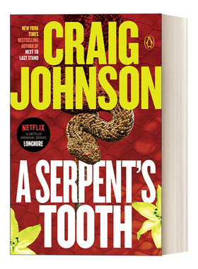 英文原版 A Serpent's Tooth Walt Longmire Mystery 09 西镇警魂系列09 蛇齿 同名电影原著小说 Craig Johnson 英文版 进口书籍