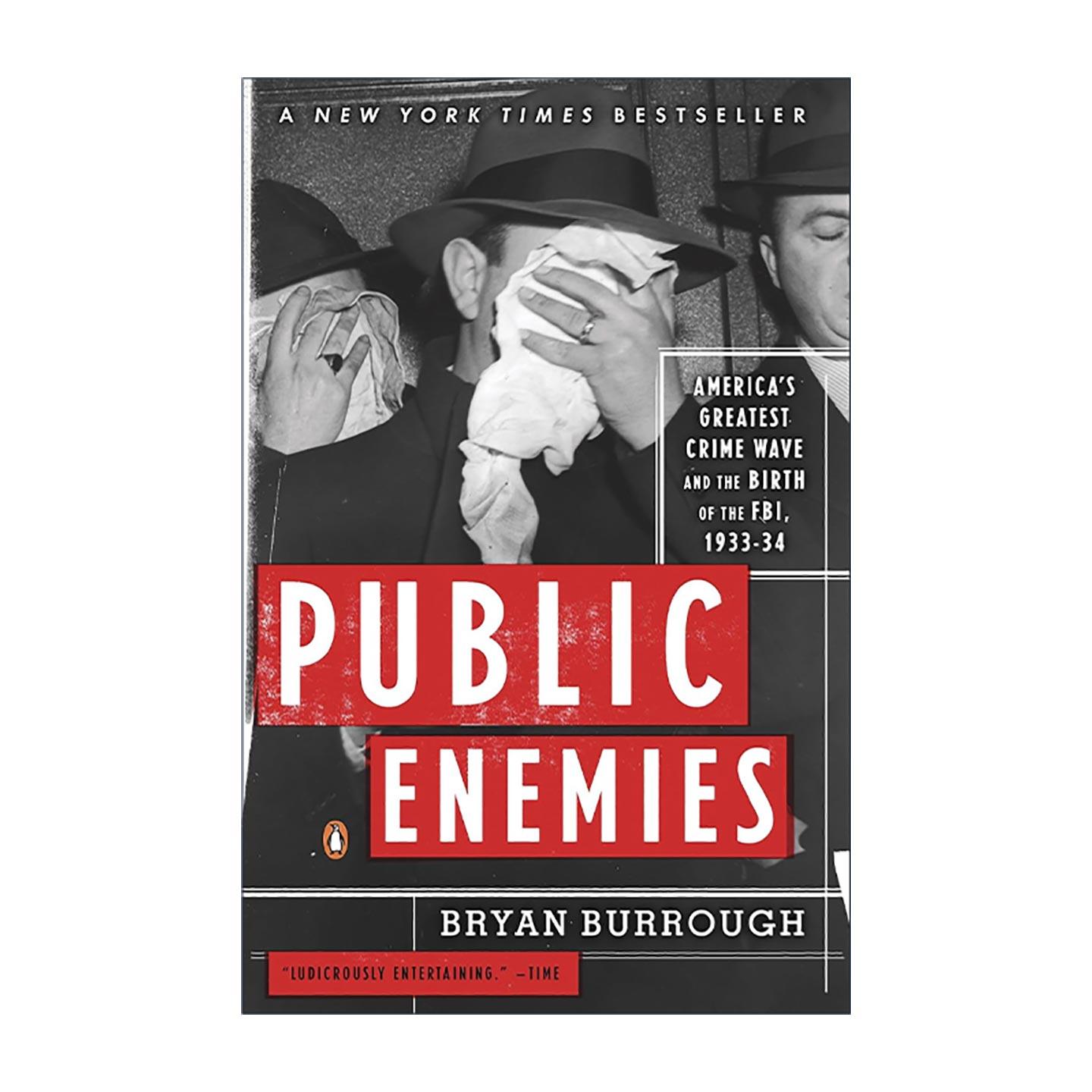英文原版 Public Enemies 公敌 美国的犯罪浪潮和FBI联邦调查局的诞生 1933-1934年 门口的野蛮人作者布赖恩·伯勒 进口英语书籍