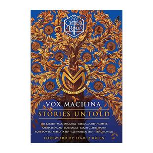 Machina 关键角色 Critical Vox 英文版 书籍 英文原版 官方小说精装 Stories Role 未被讲述 机械之声 Untold 进口英语原版 故事