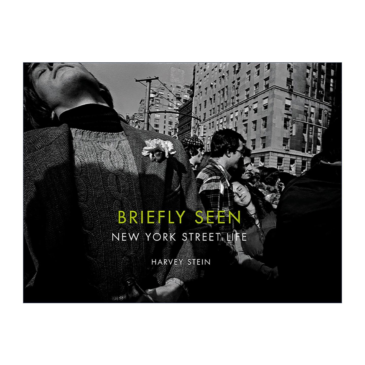 英文原版 Briefly Seen 简览 纽约街头生活 曼哈顿 精装摄影艺术图册 Harvey Stein 英文版 进口英语原版书籍