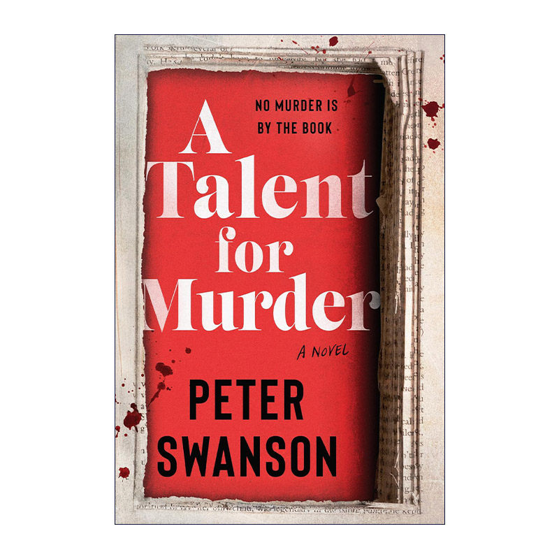 英文原版 A Talent for Murder 谋杀天才 彼得·斯旺森悬疑新作 英文版 进口英语原版书籍