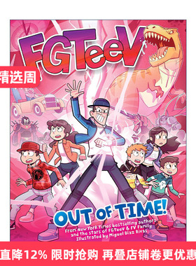 英文原版 FGTeeV Out of Time 超时了 儿童全彩漫画 英文版 进口英语原版书籍