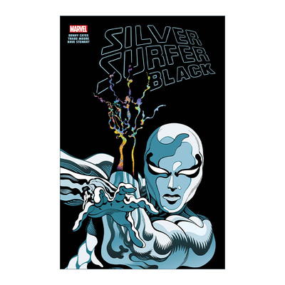 Silver Surfer: Black 银滑黑 合集 漫威漫画 Donny Cates进口原版英文书籍