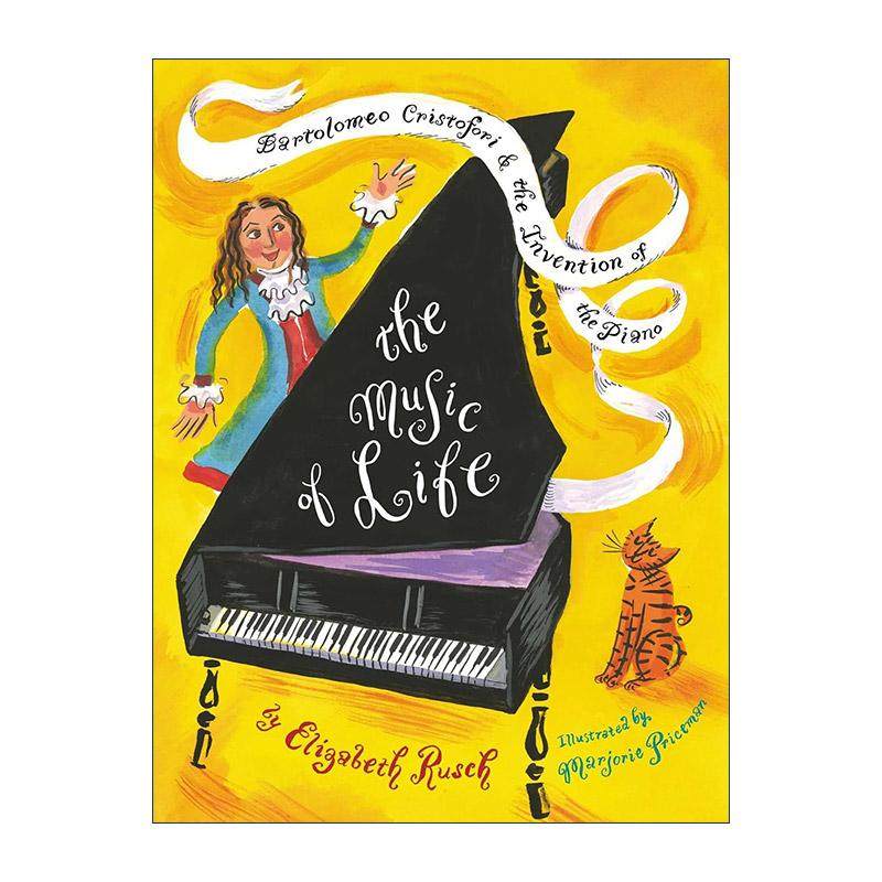 英文原版 The Music of Life 生命乐音 钢琴发明家克里斯多佛利的故事 精装 英文版 进口英语原版书籍