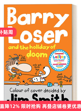 英文原版 Barry Loser and the Holiday of Doom 倒霉蛋巴里和厄运假期 幽默漫画小说 英文版 进口英语原版书籍