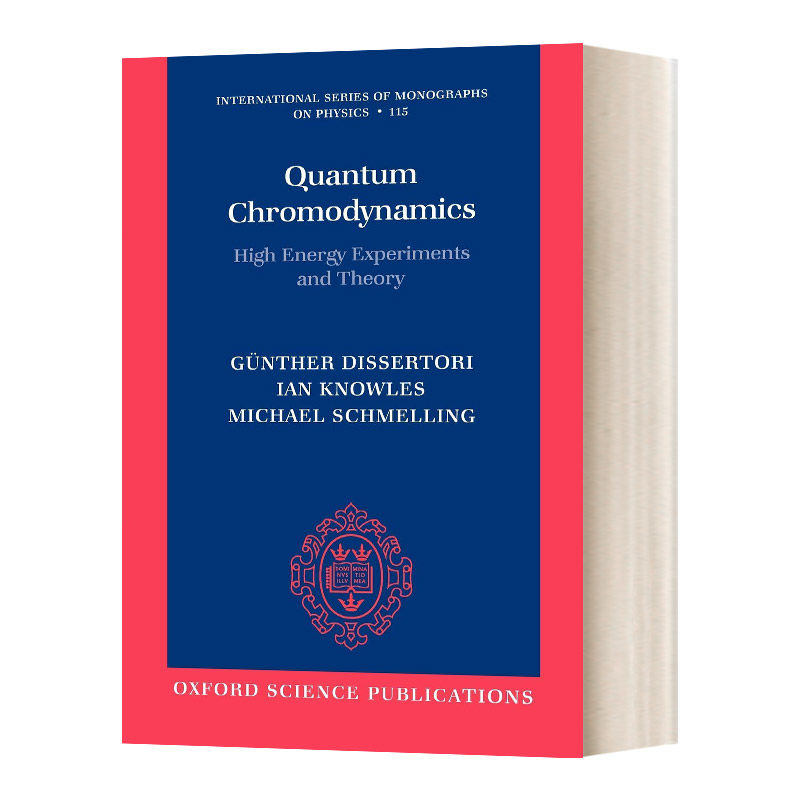英文原版 Quantum Chromodynamics High Energy Experiments and Theory 量子色动力学 高能实验和理论 英文版 进口英语原版书籍