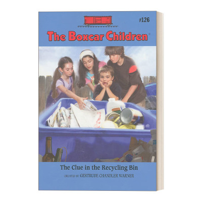 #126 The Clue in the Recycling Bin棚车少年126进口原版英文书籍