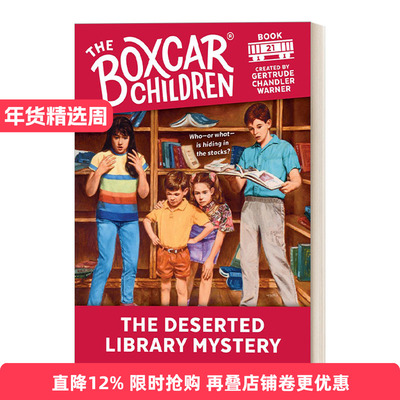 #21 The Deserted Library Mystery棚车少年21进口原版英文书籍