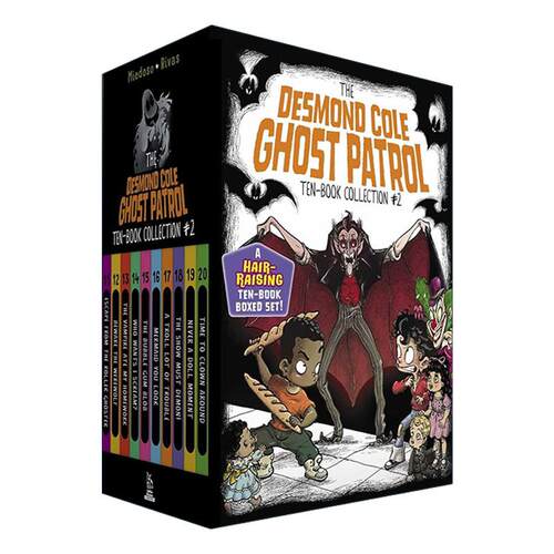 英文原版 The Desmond Cole Ghost Patrol Ten-Book Collection 2 德斯蒙德科尔幽灵巡逻队11-20册盒装 英文版 进口英语原版书籍