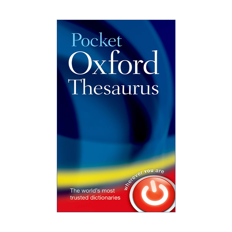Pocket Oxford Thesaurus 袖珍牛津同义词词典 精装进口原版英文书籍