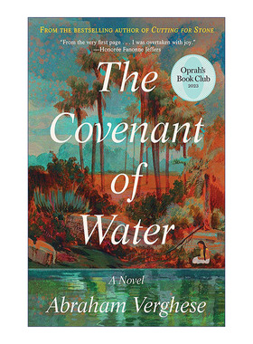 英文原版 The Covenant of Water 水之约 斯通 与另一个斯通作者Abraham Verghese 精装 英文版 进口英语原版书籍