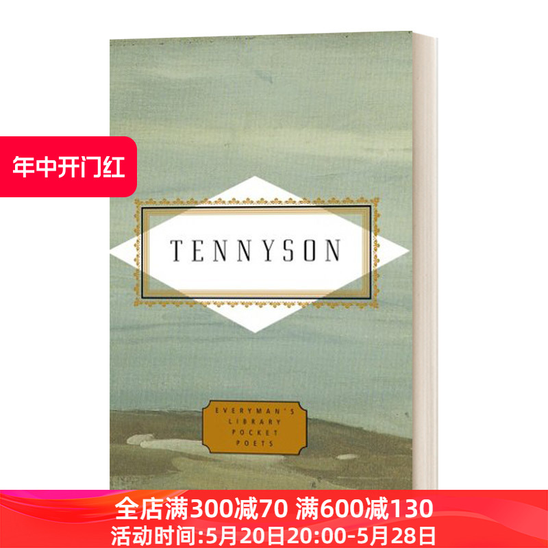 Tennyson Poems 丁尼生诗歌选集 Everyman精装收藏版 口袋诗歌系列进口原版英文书籍 书籍/杂志/报纸 原版其它 原图主图