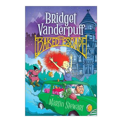 英文原版 Bridget Vanderpuff and the Baked Escape #1 布里奇特·范德帕夫系列1 烘焙大逃亡 儿童小说 英文版 进口英语原版书籍