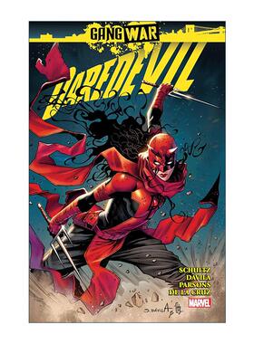 英文原版 Daredevil Gang War 超胆侠 帮派之战 漫威漫画 Erica Schultz 英文版 进口英语原版书籍