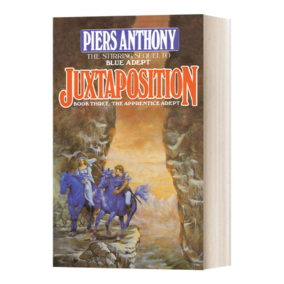 英文原版小说 Juxtaposition Apprentice Adept Series Book3 并置 Piers Anthony皮尔斯·安东尼 动作冒险小说 英文版 进口英语书