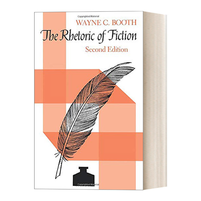 The Rhetoric of Fiction 小说修辞学 文学 豆瓣高分 Wayne C. Booth进口英文原版书籍
