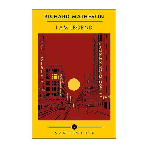 英文原版 I Am Legend 我是传奇 科幻大师佳作 雨果奖得主理查德·麦瑟森 Richard Matheson 英文版 进口英语原版书籍