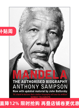 英文原版 Mandela the Authorised Biography 曼德拉传 安东尼?桑普森 英文版 进口英语原版书籍