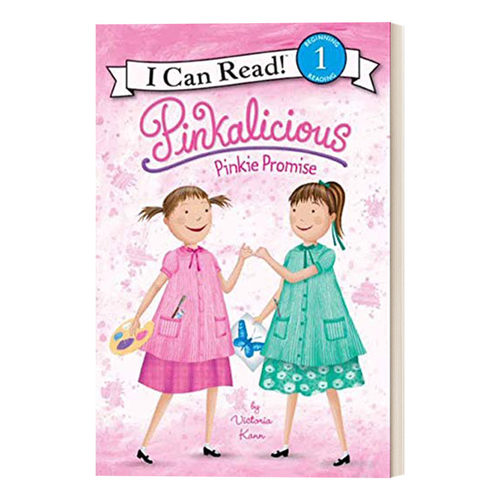 英文原版 Pinkalicious Pinkie Promise 粉红控 小粉的承诺 I Can Read Level 1分级读物 英文版 进口英语原版书籍